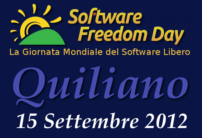 Software Freedom Day 2012 a Quiliano